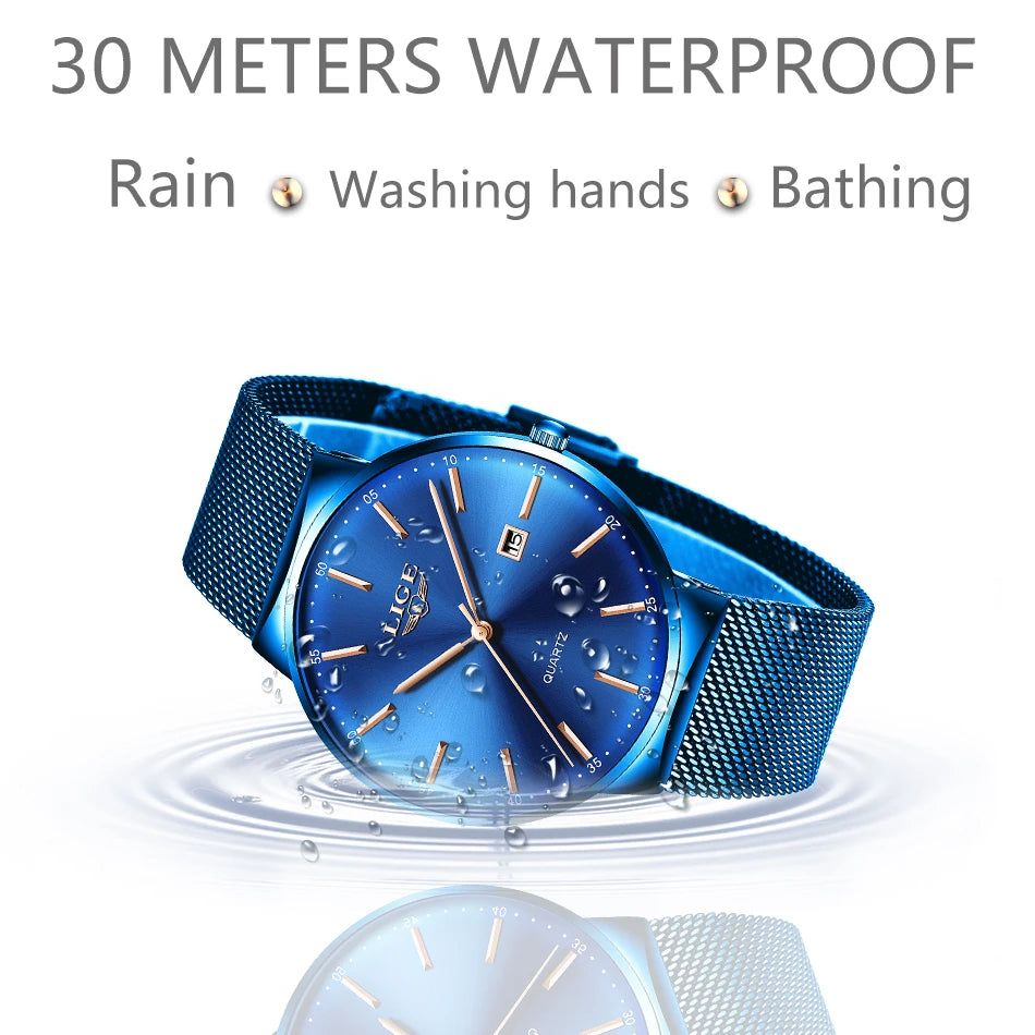 Fashion Luxury Women’s Watch – – Waterproof Casual