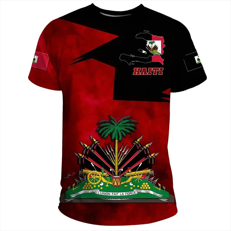 Haitian Pride T-Shirt โ Unisex Flag Tee
