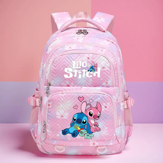 Stitch Backpack β Large Capacity Anime Print Daypack for School, Travel