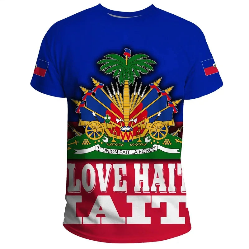 Haitian Pride T-Shirt โ Unisex Flag Tee