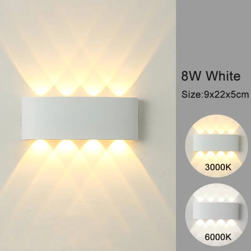 Modern LED Wall Indoor Outdoor Lamp