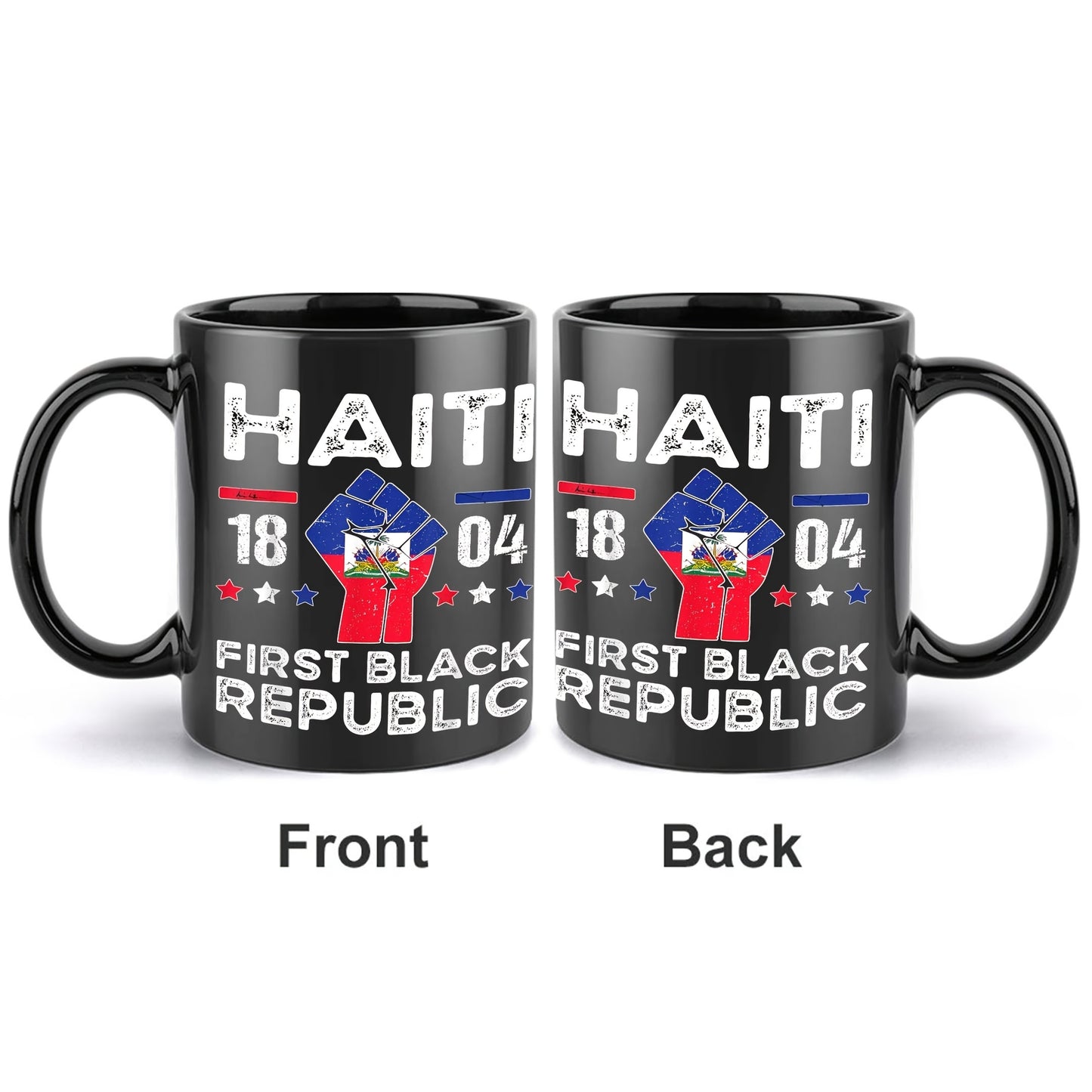 Haiti Flag Ceramic Mug
