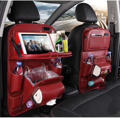 Waterproof PU Leather Car Organizer Bag