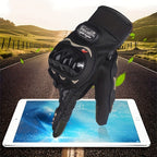 Unisex Four-Season Touchscreen Gloves - Breathable Motorcycle & Cycling Gloves