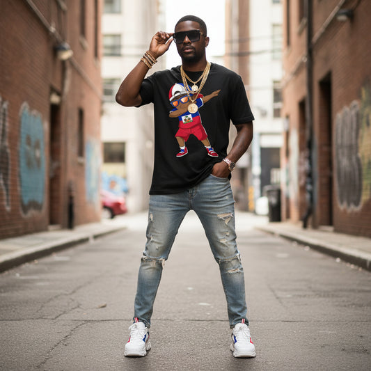 Men's Haitian Roots Graphic T-Shirt