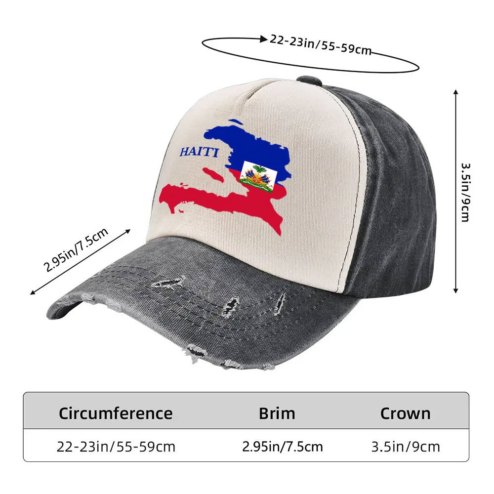 Haitian Pride Heritage Cap