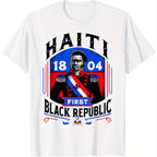 Women’s “Haiti First Black Republic 1804” Graphic T-Shirt