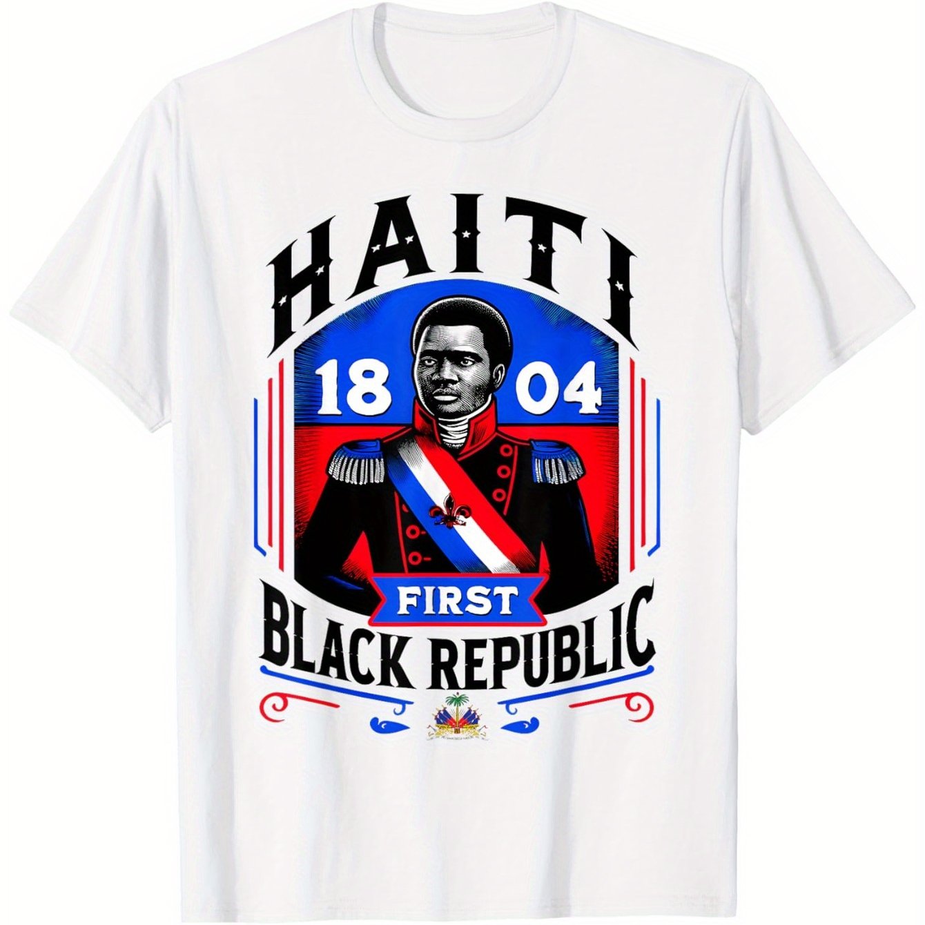 Women’s “Haiti First Black Republic 1804” Graphic T-Shirt