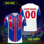Haitian Football Jersey - Breathable & Comfortable Sports Shirt with Personalized Name