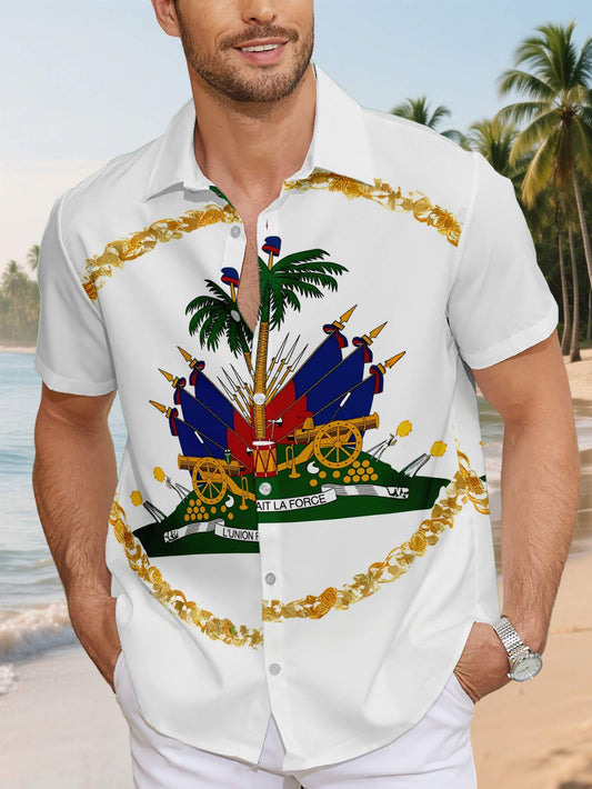 Men Casual Short-Sleeve