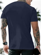 Men's Casual Haiti Graphic Print T-Shirt