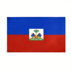Haitian National Flag – 90×150cm (3×5 ft) Outdoor Banner for Yard, Holidays & Party Decorations