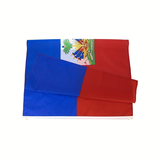 Haitian National Flag β 90Γ150cm (3Γ5 ft) Outdoor Banner for Yard, Holidays & Party Decorations