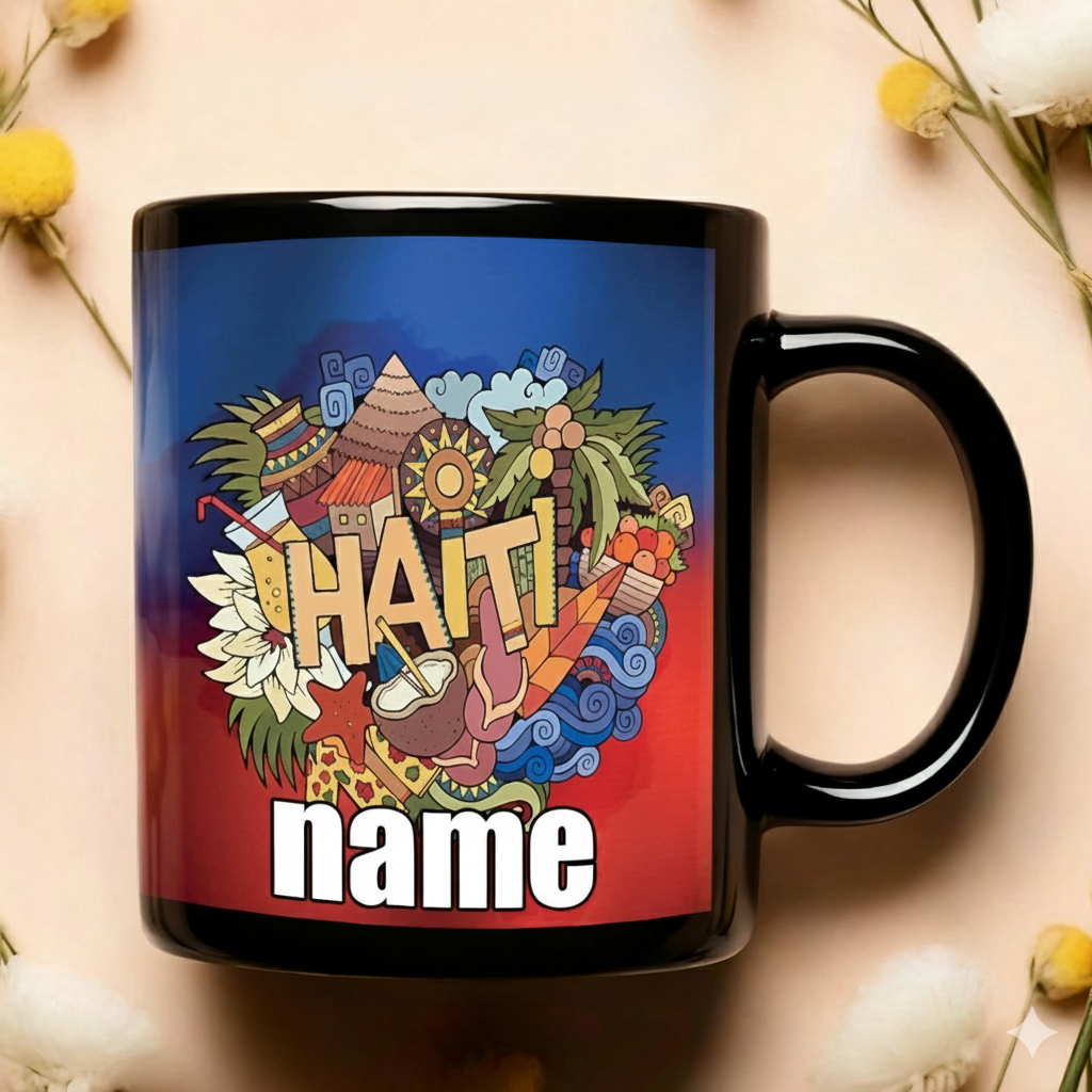 Custom Haitian Heritage Mug