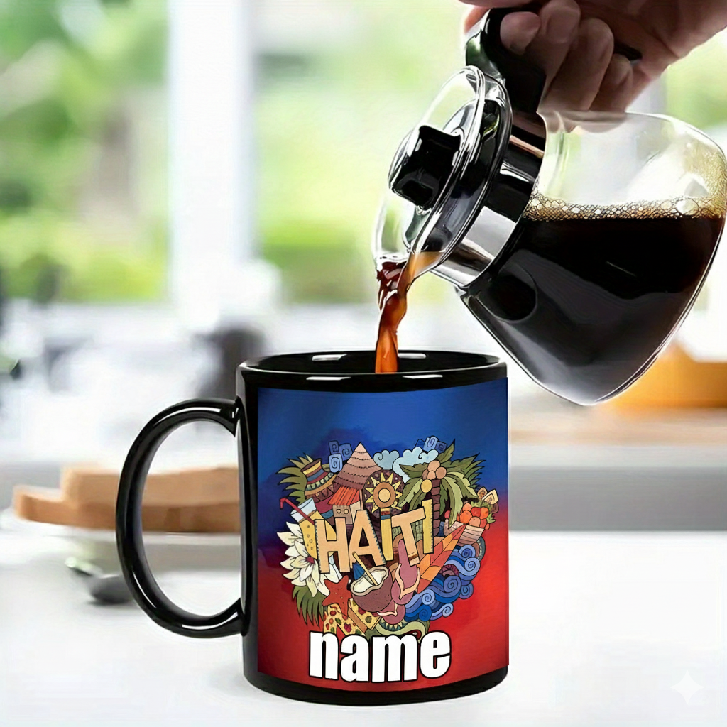 Custom Haitian Heritage Mug