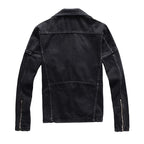 Men's Biker Jacket | Rugged Style, Refined Fit