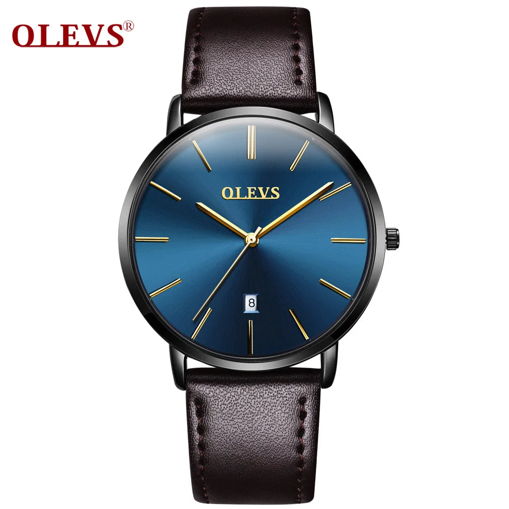 Men’s Quartz Watch – Ultra-Thin Waterproof Business