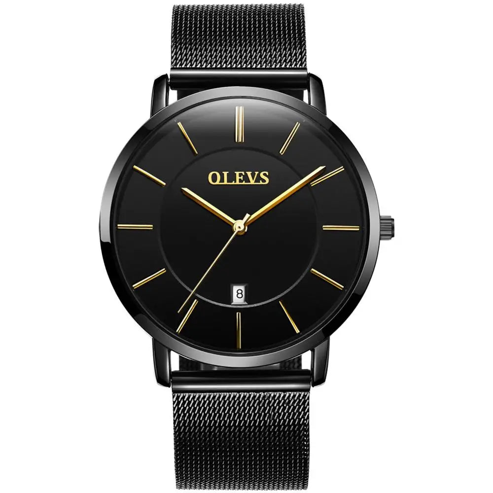Men’s Quartz Watch – Ultra-Thin Waterproof Business