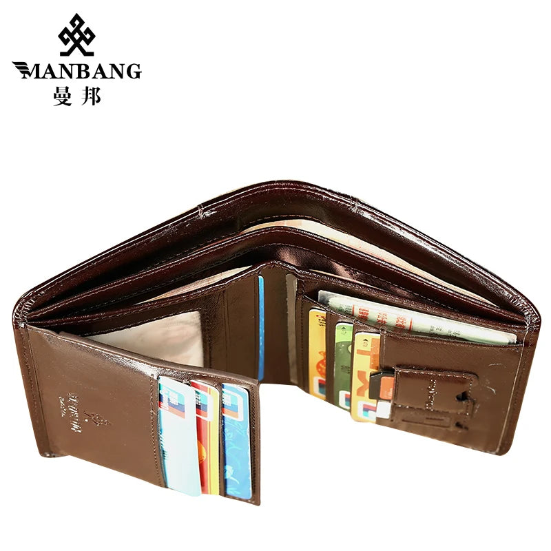 ManBang Classic Leather Wallet