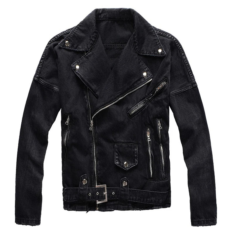 Men's Biker Jacket | Rugged Style, Refined Fit