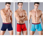 4PCS Men’s Premium Cotton Boxer Shorts