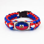 Love Haiti Handmade Flag Bracelet – Adjustable Unisex