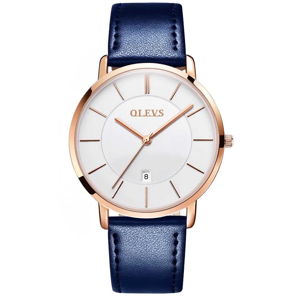 Men’s Quartz Watch – Ultra-Thin Waterproof Business