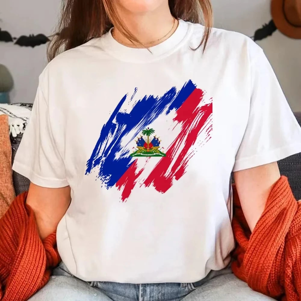 Haiti  T-Shirt – Bold, Fun & Aesthetic Streetwear for Women