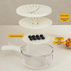 Premium Food-Grade Double-Layer Draining Bowl