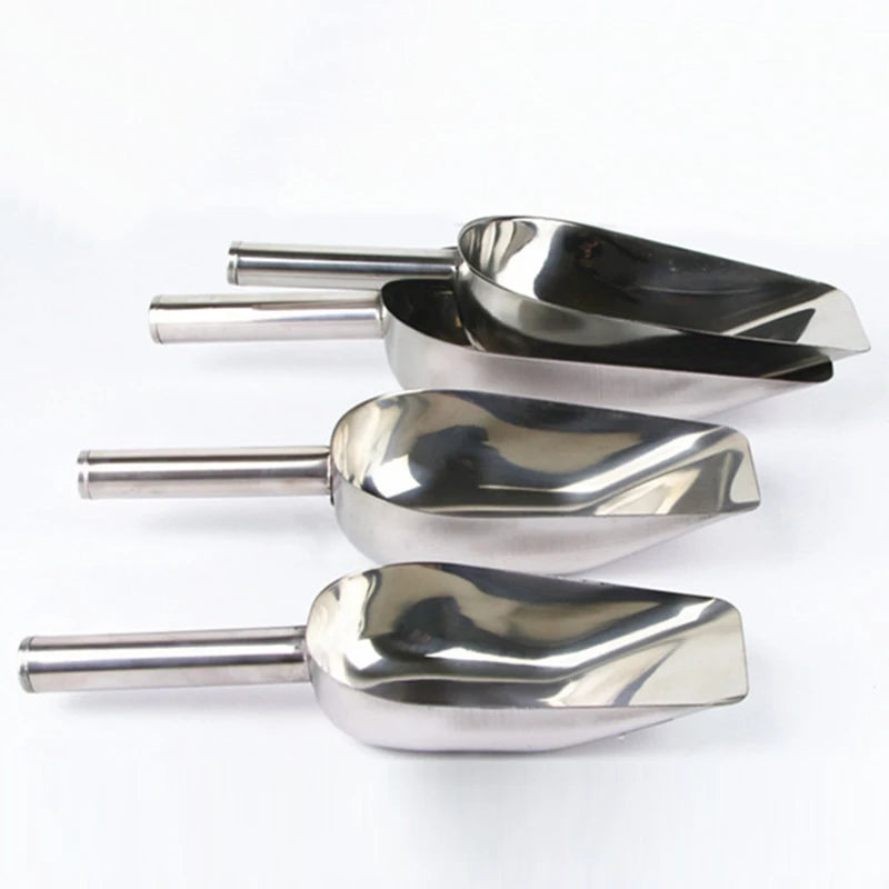 Premium Stainless Steel Ice Scoop