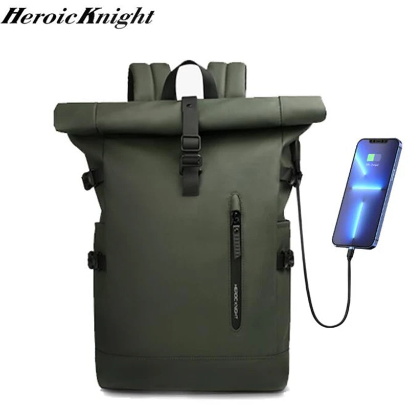 Heroic Knight Rolltop Travel Backpack