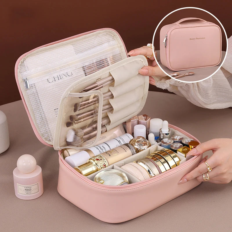 Cosmetic Bag: High-End Multifunctional Makeup Organizer