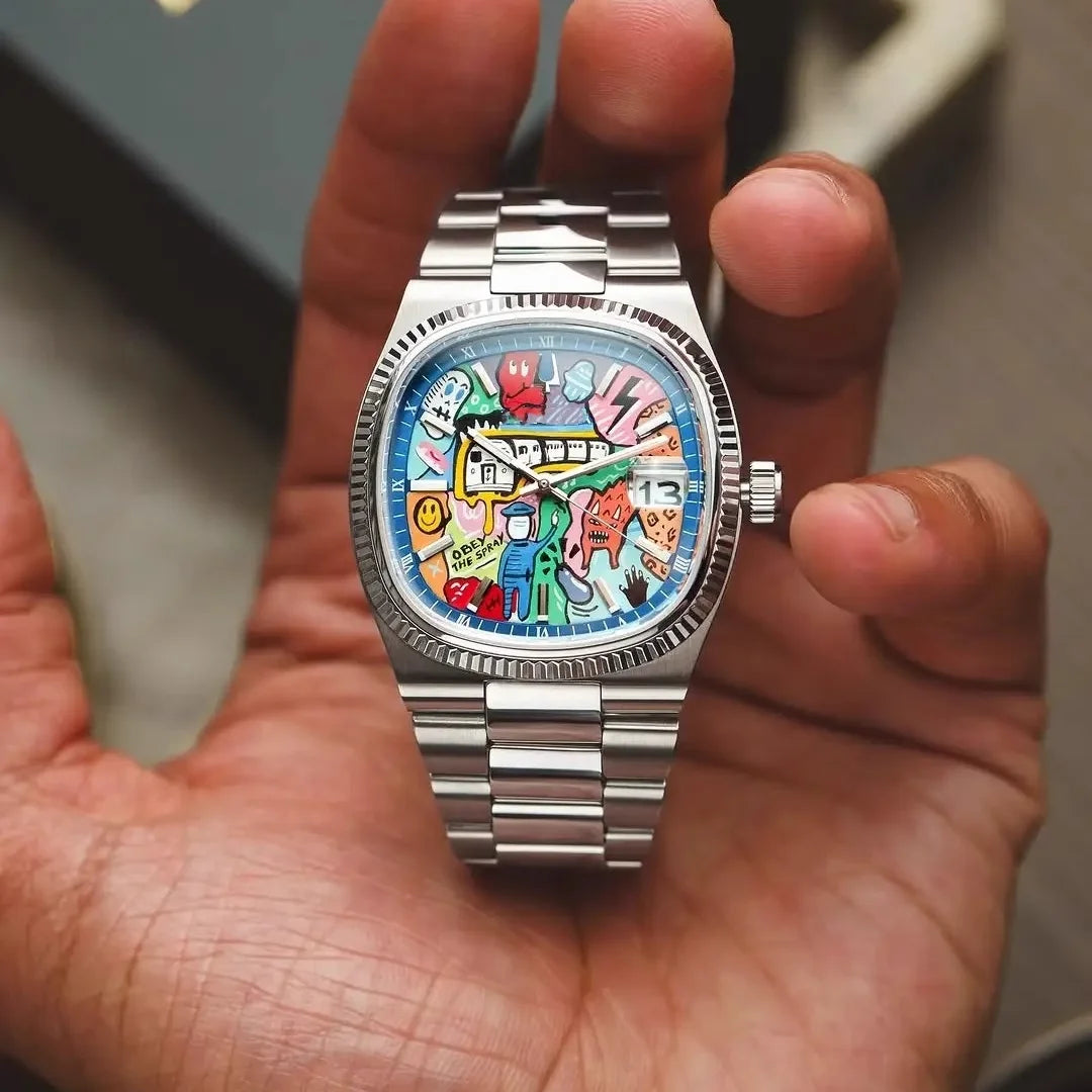 Modernist Square Watch for Men