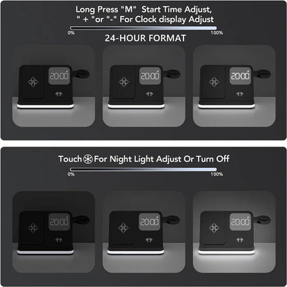 Fast Wireless Charger for iPhone & Samsung
