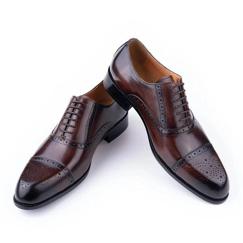 Classic Brogue Dress Shoes