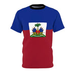 Haiti Flag Sports Casual T-Shirt