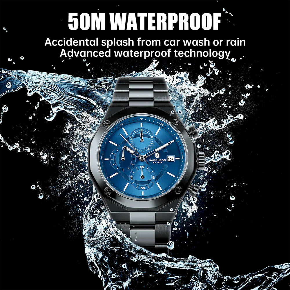 SAPPHERO Pro-Diver Chronograph Watch