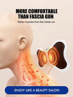 Portable Cervical Massager with Remote - Multi-Mode Pain Relief