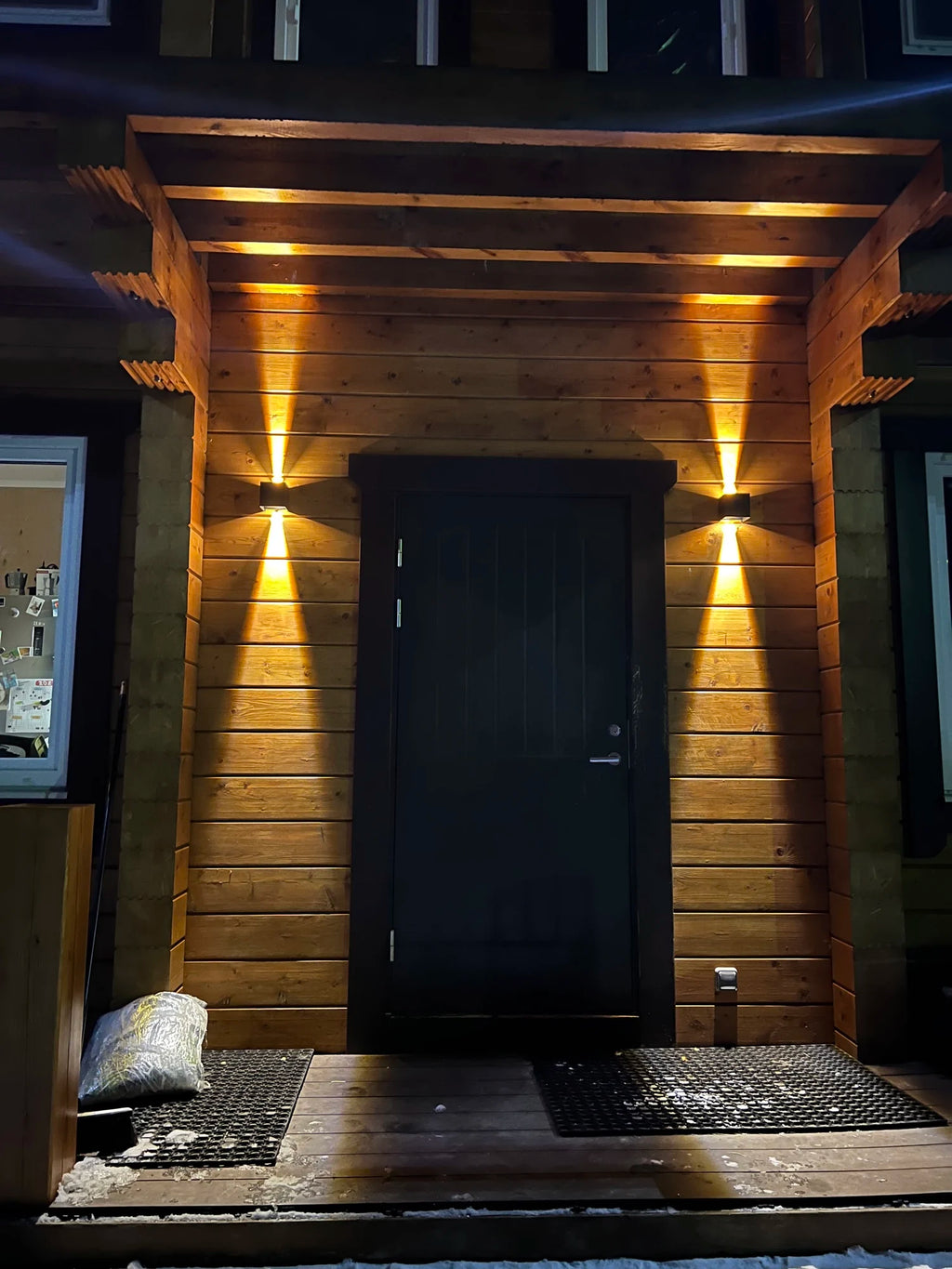 Waterproof LED Wall Light – IP65 Outdoor/Indoor Wall Lamp for Garden, Yard, (AC110V/220V)