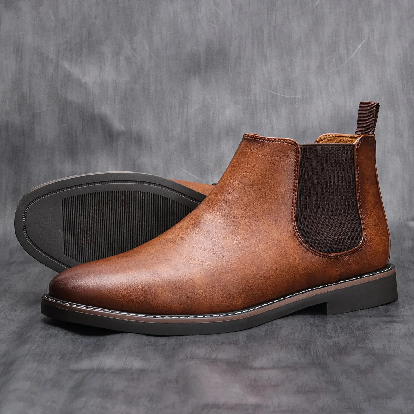 Men’s Chelsea Boots – Retro Leather Fashion