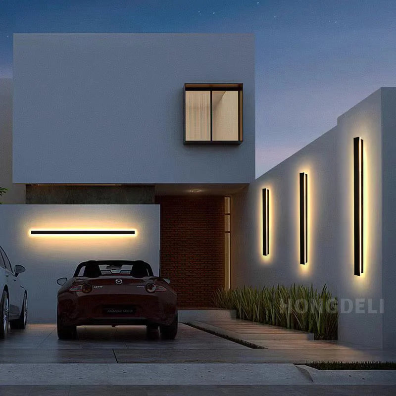Waterproof Outdoor LED Wall Light – IP65 Modern Aluminum Wall Lamp, Dimmable, 110–240V