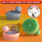 Silicone Pet Shampoo Brush
