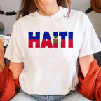 Haiti  T-Shirt – Bold, Fun & Aesthetic Streetwear for Women