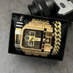 Men’s Luxury Watch & Jewelry Gift Set