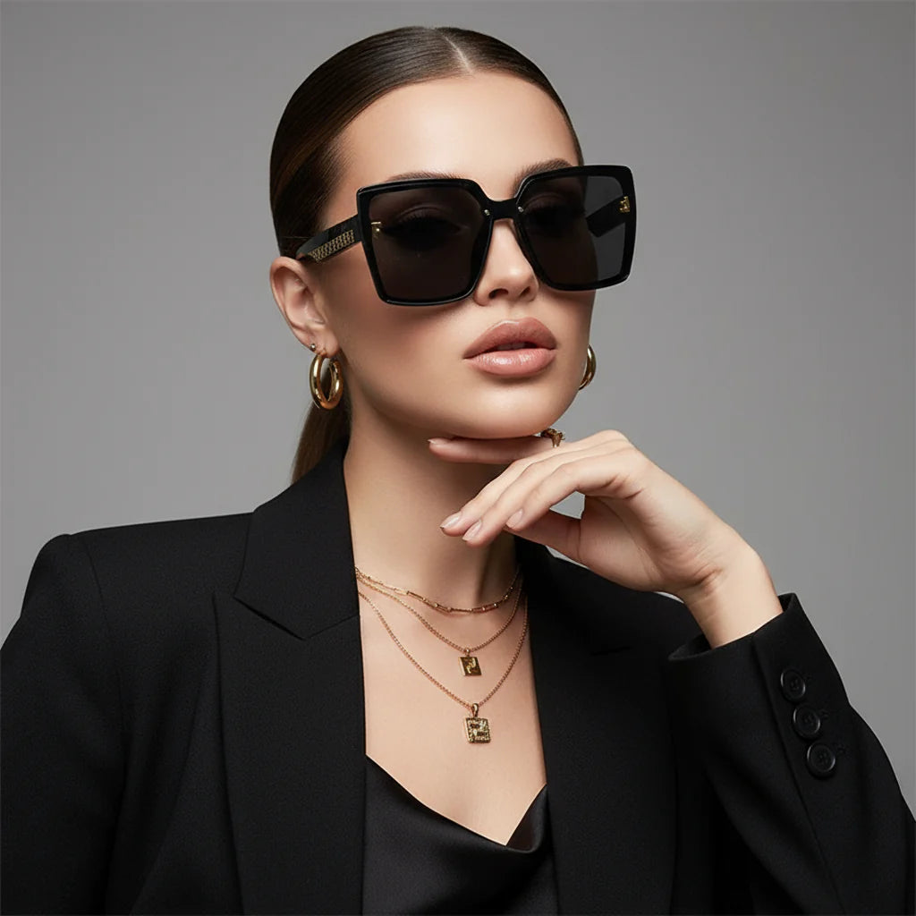 Aura-Vision Square Sunglasses