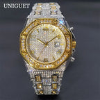 Luxury Iced Out Diamond Men's Watch