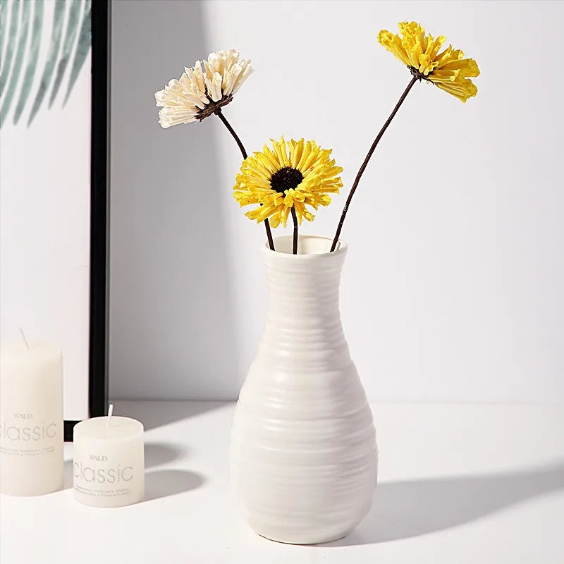 Nordic Plastic Vase Simple Small Fresh Flower