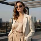 Celeste Retro Cat-Eye Sunglasses