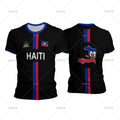 Haiti Football T-Shirt – Men’s Oversized Streetwear Tee
