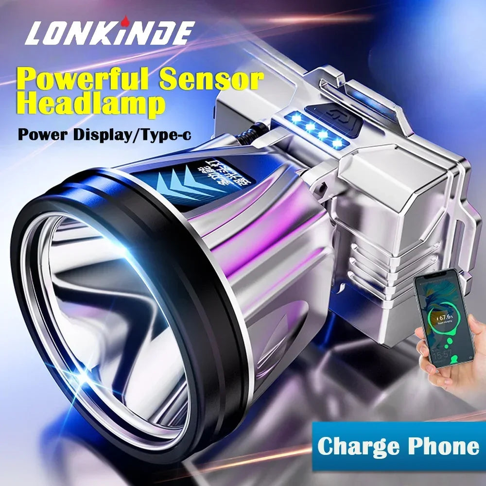 Ultra-Bright LED Rechargeable Headlamp